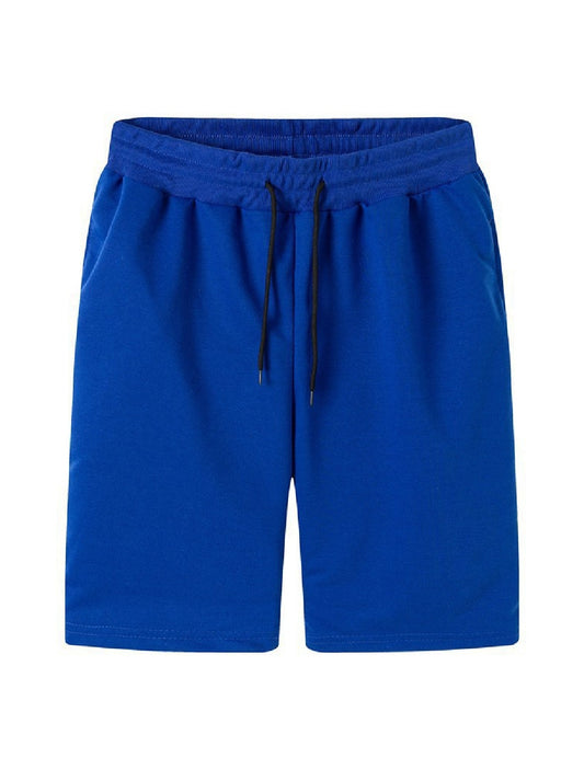 New Solid Straight Sport Shorts